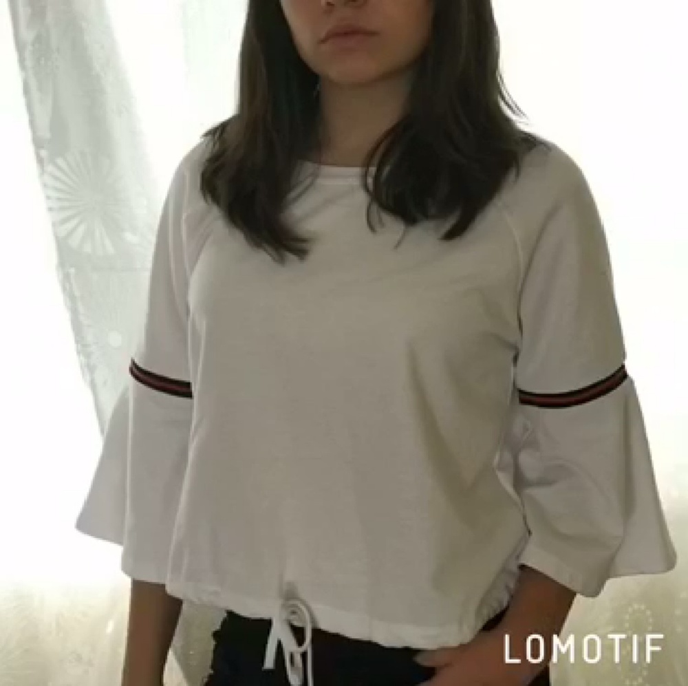 Wide Sleeve Top